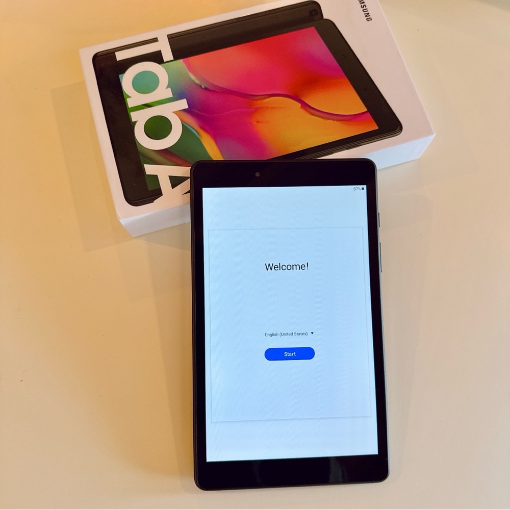 Samsung Black Galaxy Tab A Tablet 32GB 8”